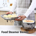 Stainless Steel Folding Collapsible Steamer Basket