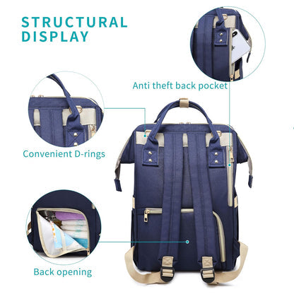 Multifunctional Maternity Nappy Diapers Bag