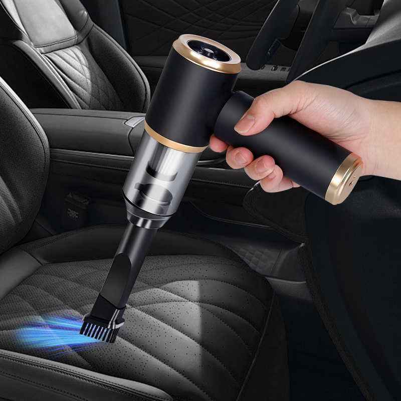Portable Mini Wireless Car Vacuum & Mop with Light