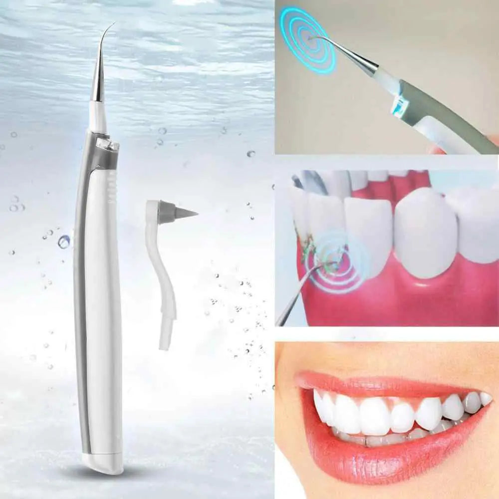 Sonic Pic Dental Cleaning System With Torch, Electric Calculus Teeth Cleaner Teeth Whitening *Free Shipping*
